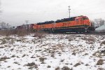 BNSF 2516 in GP30 body nee ATSF